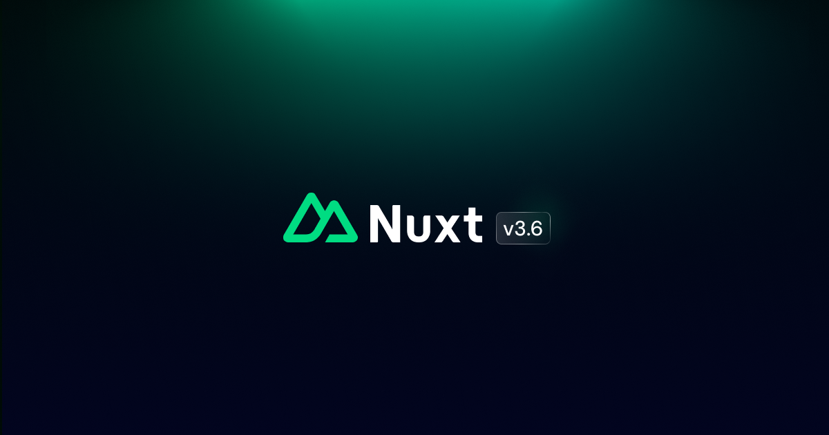 Nuxt 3.6 image