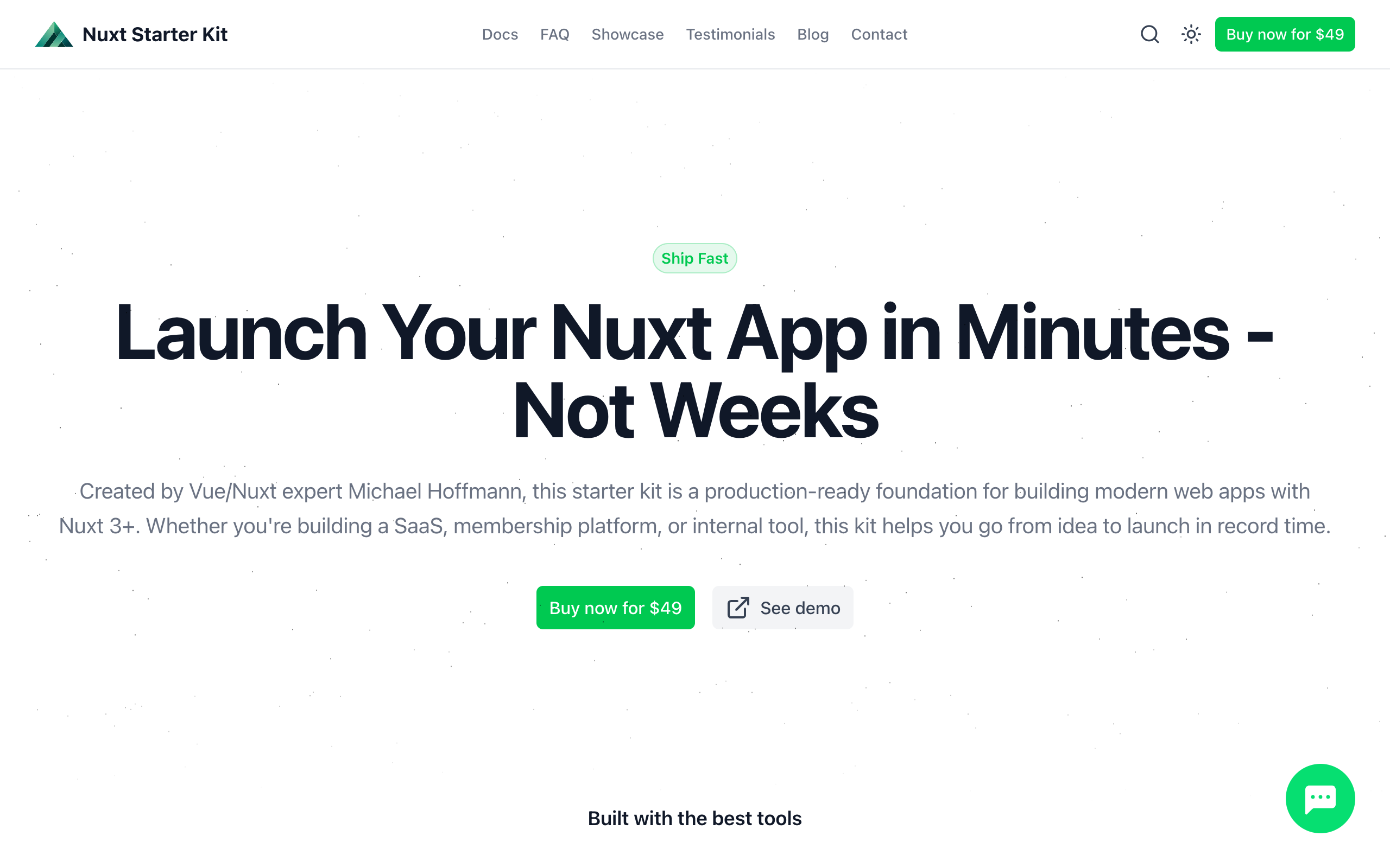 Nuxt Starter Kit